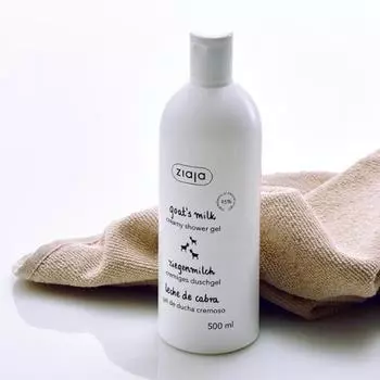 Гель для душа с козьим молоком Jiajia 500 мл