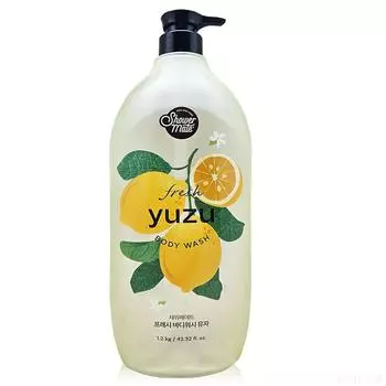 Гель для душа Shower Mate с ароматом юдзу, 1,2 кг, 3 шт.