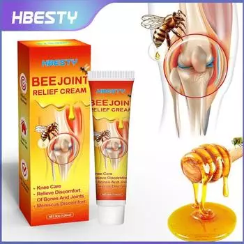 Гель для коленей Bee Hbesty 30 г с ядом для ухода за универсальным суставом и сухожилиями с освежающим травяным ароматом