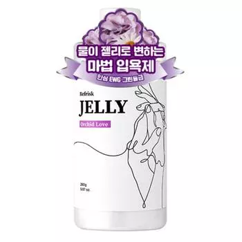 Гель для купания Leafrisk Jelly Bath Jelly Bathing Gel Sensitive Spa Balm, 1 шт., 280 г