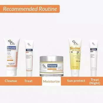 Гель для лица Fixderma Salyzap, увлажняющий гель без содержания масел, глубокое увлажнение, успокаивает прыщи и покраснения, протестирован дерматологами - 50 мл