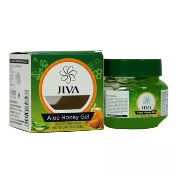 Гель для лица с Алоэ и Медом (100 г), Aloe Honey Gel, Jiva 100g