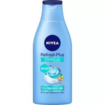 Гель для тела KAO NIVEA Refresh Plus Aqua Moisture 200 мл Увлажняющие средства Уход за телом Нанесите необходимое количество на все тело, включая шею, руки и