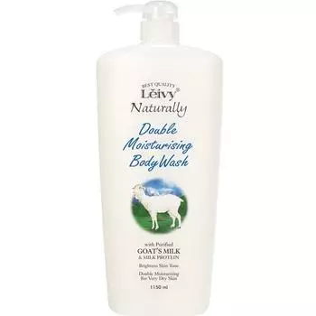 Гель для тела Raby Goat Milk с цветочным вкусом кокона, 1150 мл, 1 корейская косметика