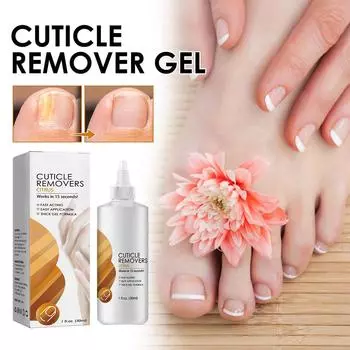 Гель для удаления кутикулы с ногтей Профессиональный смягчитель кутикулы Мгновенное увлажнение кутикулы 15 Гель для ногтей R4Y3 white-30ml