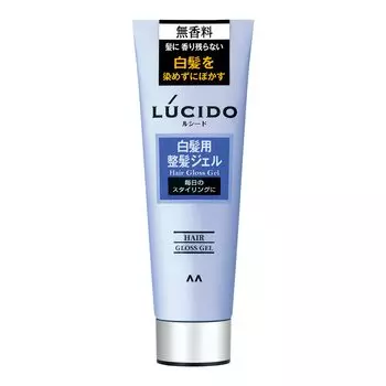 Гель для укладки волос Lucido для седых волос 130г синий