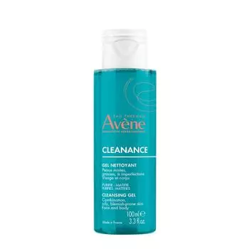 Гель для умывания Avene Cleanance 100мл FREE