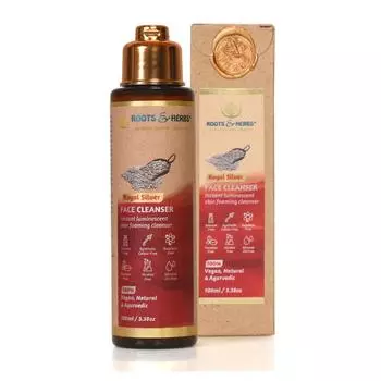 Гель для умывания лица с Серебром (100 мл), Royal Silver Indulgence Face Wash, Roots & Herbs 24.875