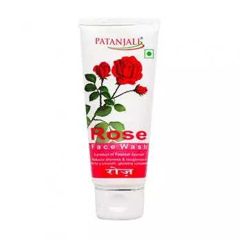 Гель для умывания с Розой (60 г), Rose Face Wash, Patanjali 5.3625