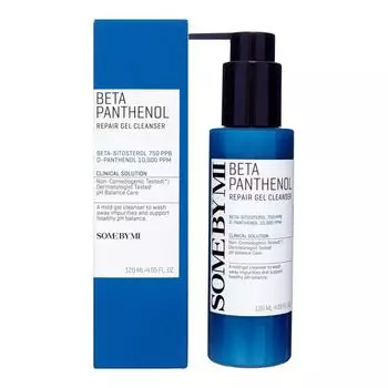 Гель для умывания увлажняющий и восстанавливающий с пантенолом SOME BY MI BETA PANTHENOL REPAIR GEL CLEANSER 120 мл