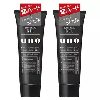 Гель для волос Uno Super Hard, 2 шт., 180 г