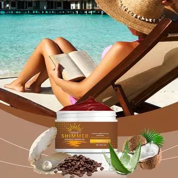 Гель для загара, для идеального отдыха на пляже и на открытом воздухе, с натуральным алоэ, морковным маслом, медом, оливковым маслом, аргановым маслом. One Size