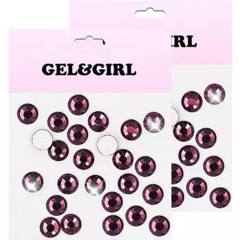 Gel&Girl Art Stone, 23. ФУКСИЯ, 2 шт.