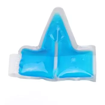 Гель-кокон для пальцев, охлаждающий рукав, горячий холодный компресс, многоразовый, нежный для кожи защитный чехол, охлаждающий гель для пальцев 4cm