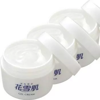 Гель-крем с гиалуроновой кислотой и коллагеном заказывайте только 90 г x 3 шт. [Hanayukihada] [Квази-лекарство] Все в одном (Почтовый набор)