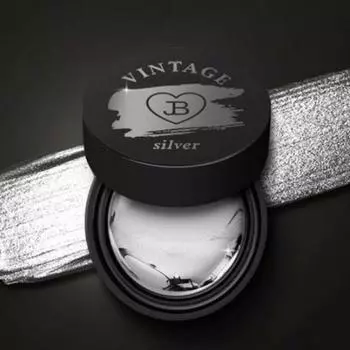 Гель-лайнер-металлик Ivy vintage 4г, Серебро, 1