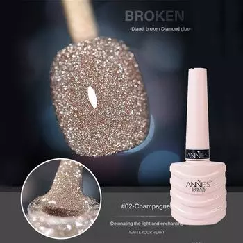 Гель-лак для ногтей с блестками