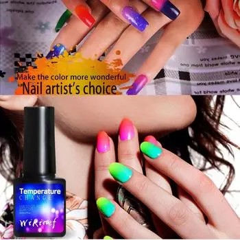 Гель-лак для ногтей с градиентом 8 мл со светодиодной лампой для ногтей, модный набор, сушилка для ногтей разноцветный