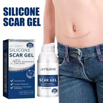 Гель от шрамов, удаление пятен от прыщей, растяжек, ожогов, уменьшение выраженности старых и новых отбеливаний. One Size