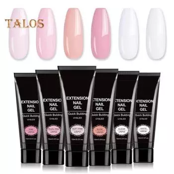 Гель-патч для ногтей, нужно освещение, наращивание ногтей, надежные, полезные, искусственные накладные ногти, дизайн ногтей с УФ-гелем, поставки для маникюрного салона светло-розовый