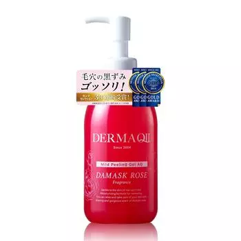 Гель-пилинг Derma Q2 Mild Peeling Gel AG с ароматом дамасской розы 250 г Содержит более косметических ингредиентов Пилинг Отшелушивание Уход за порами лица и всего тела Пилинг для удаления пятен от пор