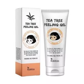 Гель-пилинг с маслом чайного дерева ROKKISS 120 мл 1 шт.