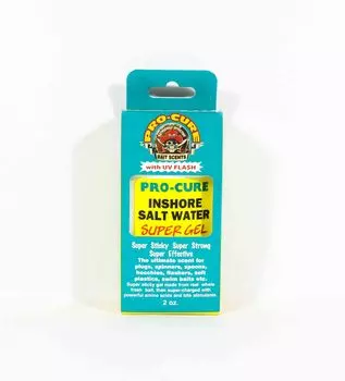 Гель Pro Cure Super Scent, 2 унции прибрежной соленой воды (4080)