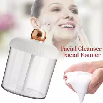 Гель-шампунь, ручной пенообразователь для ванны, пузырьковая чашка для мытья тела, очищающий душ, портативный пенообразователь, очищающее средство для лица, инструмент для очистки лица синий