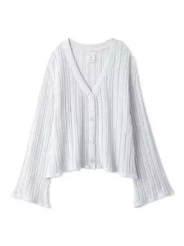 Gelato Pique Crochet Cardigan PWNT242046 BLU Women s синий