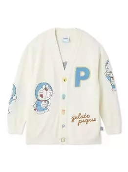 Gelato Pique Doraemon Good Night Cardigan PUNT254001 OWHT [Unisex] Morning/Good