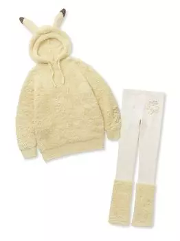 Gelato Pique Gela Pikachu Hoodie Leggings YEL F & (PWNO234056) Women s