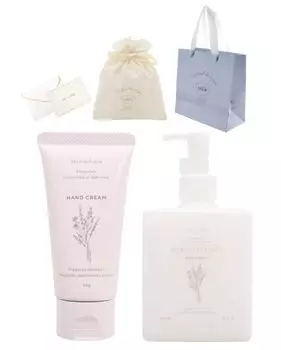 gelato pique gelato pique мыло для рук крем для рук набор с поздравительной открыткой [подарочный набор] (персиковый цветочный)