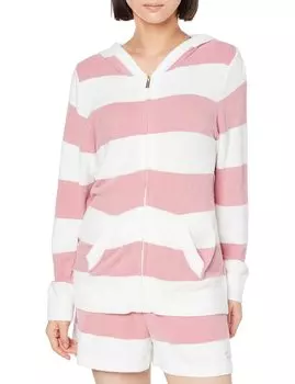 Gelato Pique Smoothy Lite2 Striped Parka Rose (PWNT232001) Women s