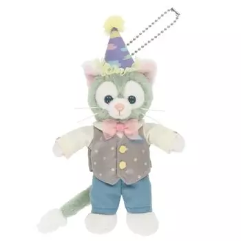 Gelatoni Plush Badge Duffy Friends From All of Us Disney Resort 40th Anniversary &