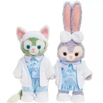 Gelatoni Stellalu Пижамный костюм Комплект плюшевых игрушек Продается отдельно Для Мягкой Одежды Размера S Одежда для Комнаты Оригинальный Дизайн Товары Duffy & (Satin) [Оригинал]