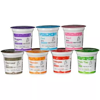 Gelcoor 7 Perfect Modeling Mask Cup Pack 7 types 1 set