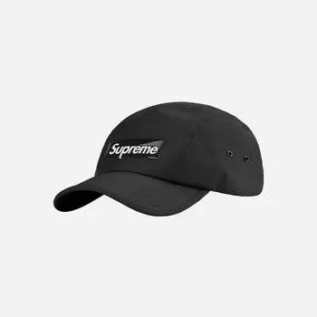 Гелевая кепка Supreme Inset Black 22SS -