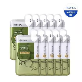 Гелевая маска Mediheal Tea Tree Nude 10 листов, 1 лист, 10 штук