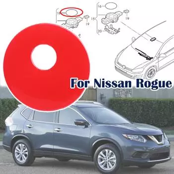 Гелевая накладка с датчиком дождя и света для Nissan Rogue Sport Qashqai J11, клейкая пленка, силиконовая наклейка, комплект для ремонта чипа ветрового стекла, фиксирующая лента 1PC