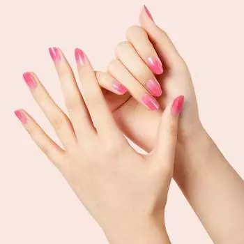 Гелевая наклейка для ногтей Nail with me, не требующая лампы, ALLURE, 1 шт.