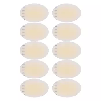 Гелевая подушечка от мозолей, мягкая, приятная для кожи, портативная, для пяток, пальцев ног, 10 шт.