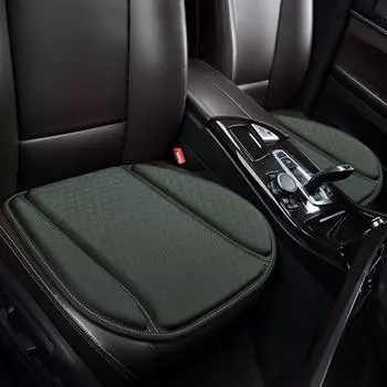 Гелевая подушка для сиденья автомобиля, летняя дышащая сотовая конструкция, универсальная автомобильная охлаждающая гелевая подушка, нескользящий коврик для сиденья автомобиля зелёный