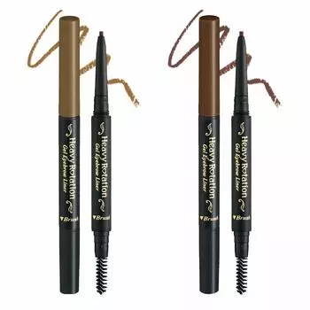 Гелевая подводка для бровей Kiss Me Heavy Rotation #01 Natural Brown