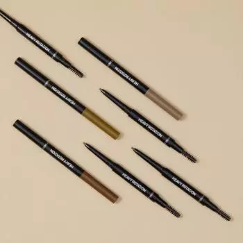 Гелевая подводка для бровей Kiss Me Heavy Rotation (3 цвета) No. 1 Natural Brown