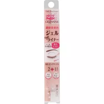 Гелевая подводка для глаз Cessanne Cosmetics 50 розовых оттенков