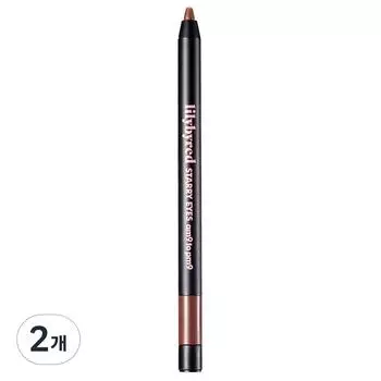 Гелевая подводка для глаз Lilybyred Starry Eyes 9 to 9 0,5 г, 07 матовый коричневый, 2 шт.