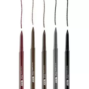 Гелевая подводка для глаз Merge the First Slim, корейская косметика, KPOP GS1. black onyx