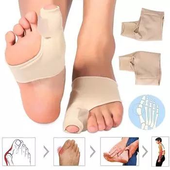 Гелевая прокладка для пальцев ног Выпрямитель Протектор для косточек Разделитель пальцев ног Корректор вальгусной деформации Регулятор большого пальца S