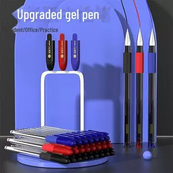 Гелевая ручка 505 со сменным стержнем, 0,5 мм, черная/синяя/красная ручка для студентов и использования в офисе 0.5mm красный