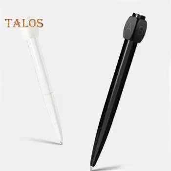 Гелевая ручка ABCD Rotation Answer с бесшумным подшипником, снимает тревогу, новый дизайн, вращающаяся гелевая ручка, школьные принадлежности синий